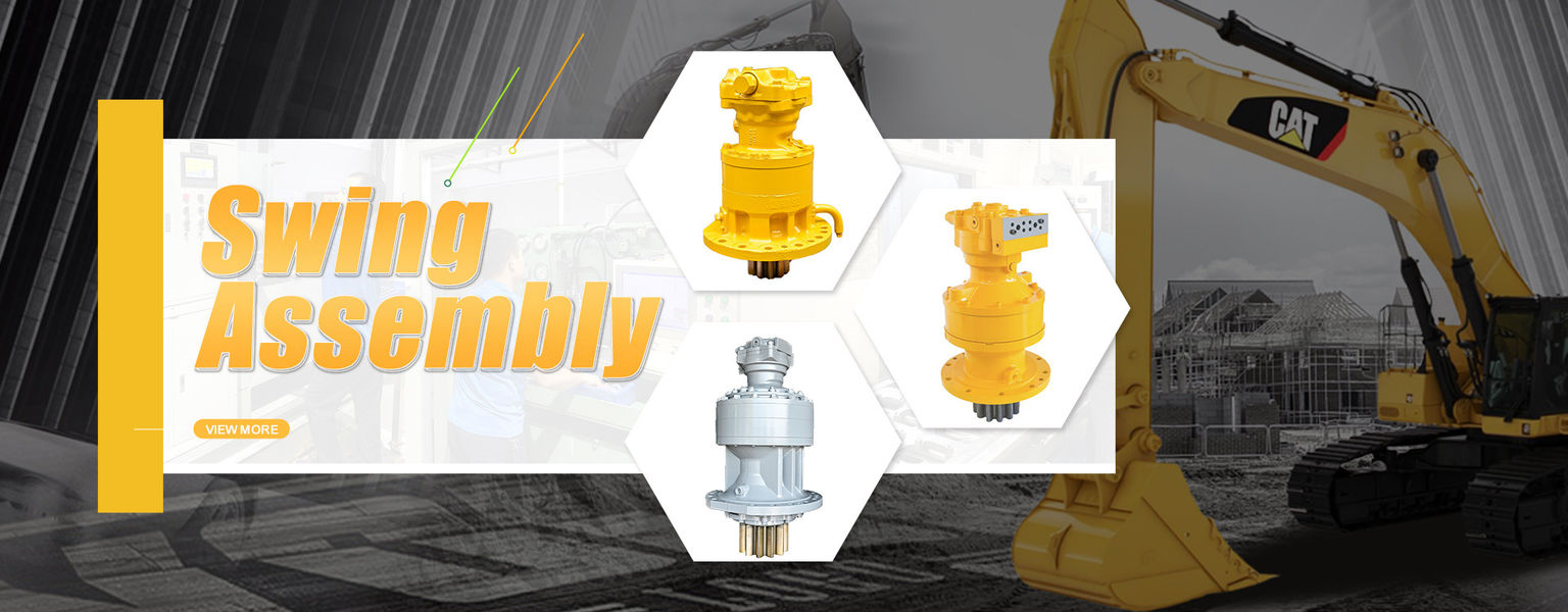 Hộp số xoay máy xúc