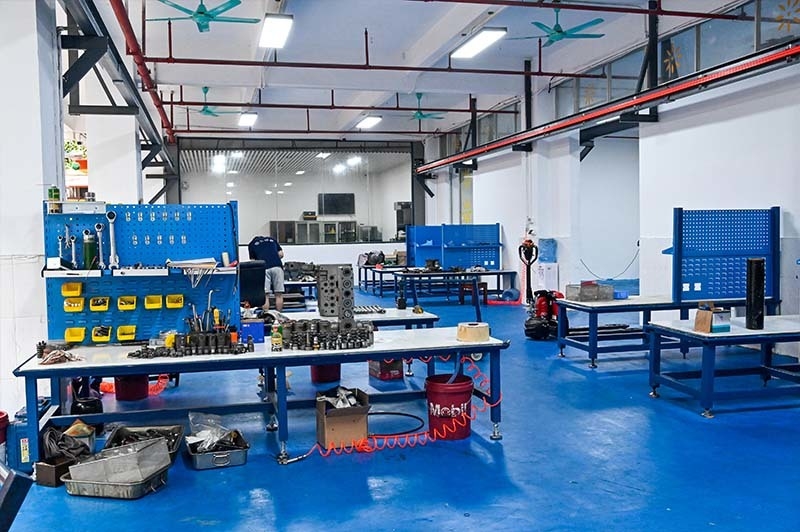 Guangzhou Tieqi Construction Machinery Co., Ltd. dây chuyền sản xuất