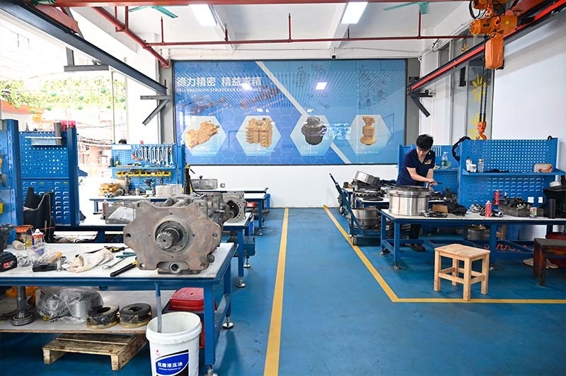 Guangzhou Tieqi Construction Machinery Co., Ltd. dây chuyền sản xuất