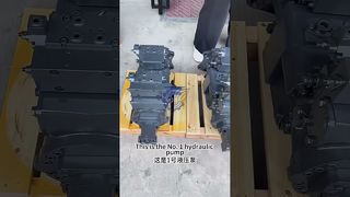 【Chụp tận nơi lô hàng 2 chiếc máy bơm thủy lực Komatsu PC1250-8 ?】 #hydraulicpump #PC1250-8