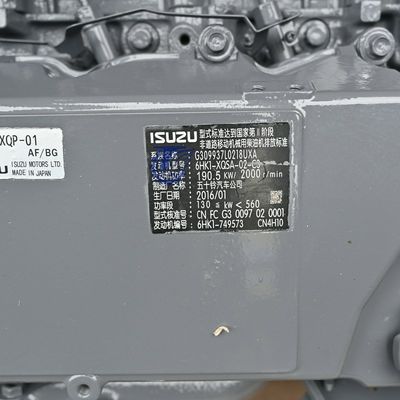 Isuzu 6HK1 Động cơ đào 4686923 4675659 YA00037173 YA00009404 Cho ZX330 ZX330-3