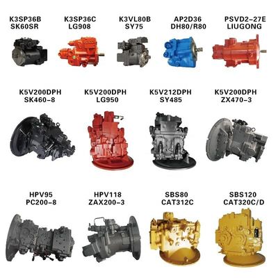 Hd1430 M5x180 Kato Swing Motor, 3040301836 Kato Excavator Parts