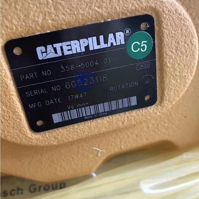 CAT307E Máy đào bơm chính thủy lực 358-5004 3585004 Máy gia dụng mới Bơm píton ngành bán lẻ Caterpillar