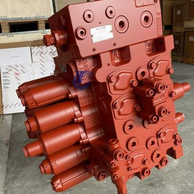 31N6-10110 KPM KMX15RA Đối với Hyundai R215-7 Red Hydraulic Control Valve Assembly