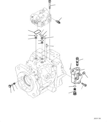 708-1U-00120 708-1U-00140 708-1U-00170 Đối với Komatsu WA380-6 WA430-6 Máy bơm thủy lực Máy bơm lái