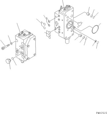 708-45-10204 708-4L-00910 708-45-11204 Cho Komatsu WA700-3 WA800-3 Bơm Thủy Lực CHUYỂN ĐỔI BƠM Chính Hãng chất lượng Cao