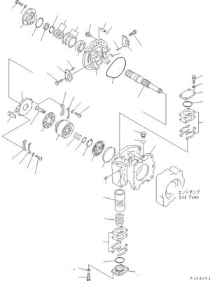 708-45-10204 708-4L-00910 708-45-11204 Cho Komatsu WA700-3 WA800-3 Bơm Thủy Lực CHUYỂN ĐỔI BƠM Chính Hãng chất lượng Cao