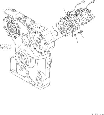 708-1W-00600 708-1S-00910 R7081S00910 R7081W00600 Đối với Komatsu D475A-5 Bulldozer bơm máy quạt thủy lực bơm piston nguyên bản