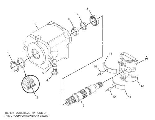 299-5790 20R3400 Đối với CAT Track D7R II D7R XR HPR135 BUMP GP-PISTON IMPLEMENT STEERING hydraulic MAIN PUMP thị trường hậu mãi