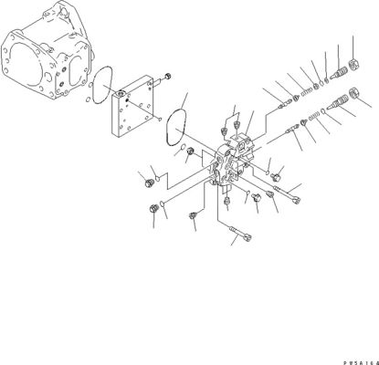 708-1L-00340 708-1L-01340 708-1L-04010 Dành cho máy ủi Komatsu D275A-5D THIẾT BỊ CÔNG TRÌNH Thủy Lực BƠM CHÍNH Ban Đầu