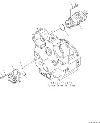 705-52-30920 705-14-34540 Đối với Komatsu Bulldozer D275A-5D D275AX-5 D275A-5R Máy bơm thủy lực Máy bơm piston
