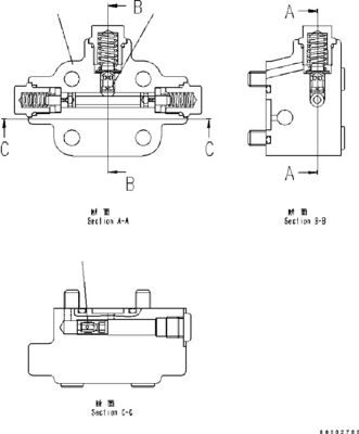 417-18-31301 417-18-31302 417-18-31201 Cho Komatsu Wheel Loader WA200-5 WA200PT-5 Động cơ thủy lực HST Bơm thị trường hậu mãi