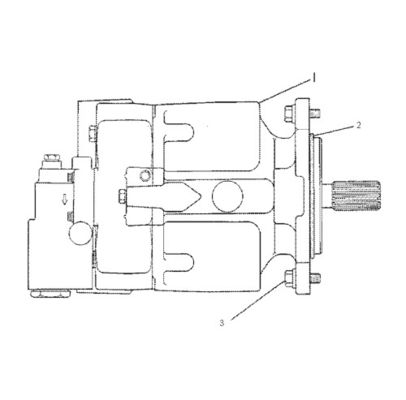 2321835 CA2321835 10R9089 Đối với CAT 784C 785C 785D TRUCK Hydraulic Main Pump Piston Pump Pump ASSY PUMP GP-PISTON (STERING) Thị trường phụ chất lượng cao nguyên bản