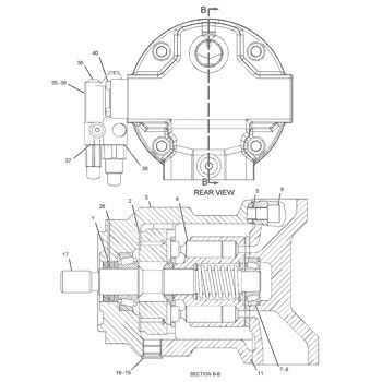 244-2228 CA2442228 2442228 10R8700 Đối với CAT 420D 430D Máy nạp lôi lôi thủy lực máy bơm chính máy bơm piston máy bơm ASSY máy bơm GP-piston thị trường hậu mãi chất lượng cao nguyên bản