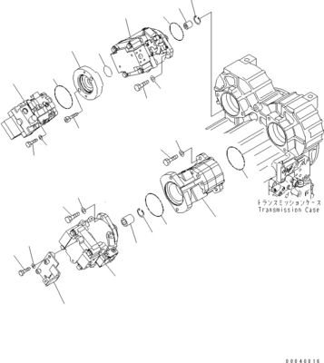 708-1U-00150 708-1U-01151 708-1U-00151 708-1U-01153 Dành cho máy xúc lật Komatsu WA380-6 WA430-6 Bơm chính thủy lực BƠM CHỈ ĐẠO Bơm pít tông HST BƠM BƠM ASSY Hậu mãi nguyên bản