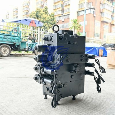 723-43-12100 7234312100 723-43-12101 cho Komatsu WA500-6 WA500-6R Bộ tải bánh xe Bộ phận Van điều khiển chính Thủy lực