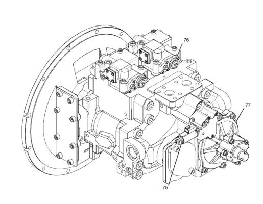 Thiết bị bơm thủy lực cho Caterpillar 349E 352F 349E L 349E L HVG 349E L VG 349F L