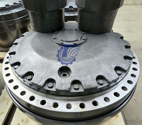 Liebherr R9350 Running Gear and Travel Drive Assembly with High-Torque Planetary Gearbox for 300-Ton Class Mining Excavator