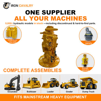 708-2L-00151 708-2L-00056 708-2L-00054 Hydraulic Main Pump For PC200-6 High Performance Wear Resistant Hydraulic Main Pump IRON CAVALRY